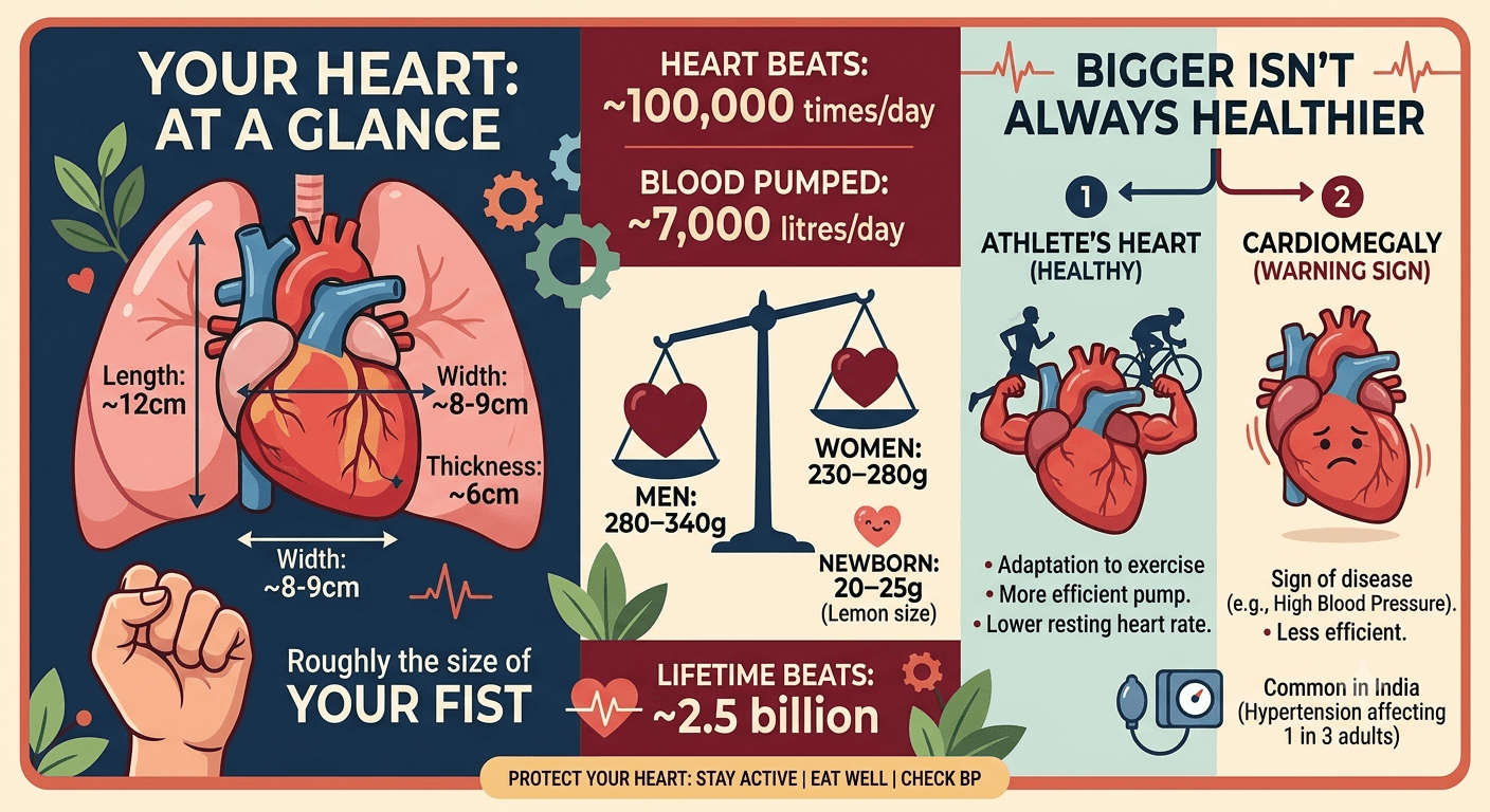 Heart Size and Weight: Facts You Didn't Know